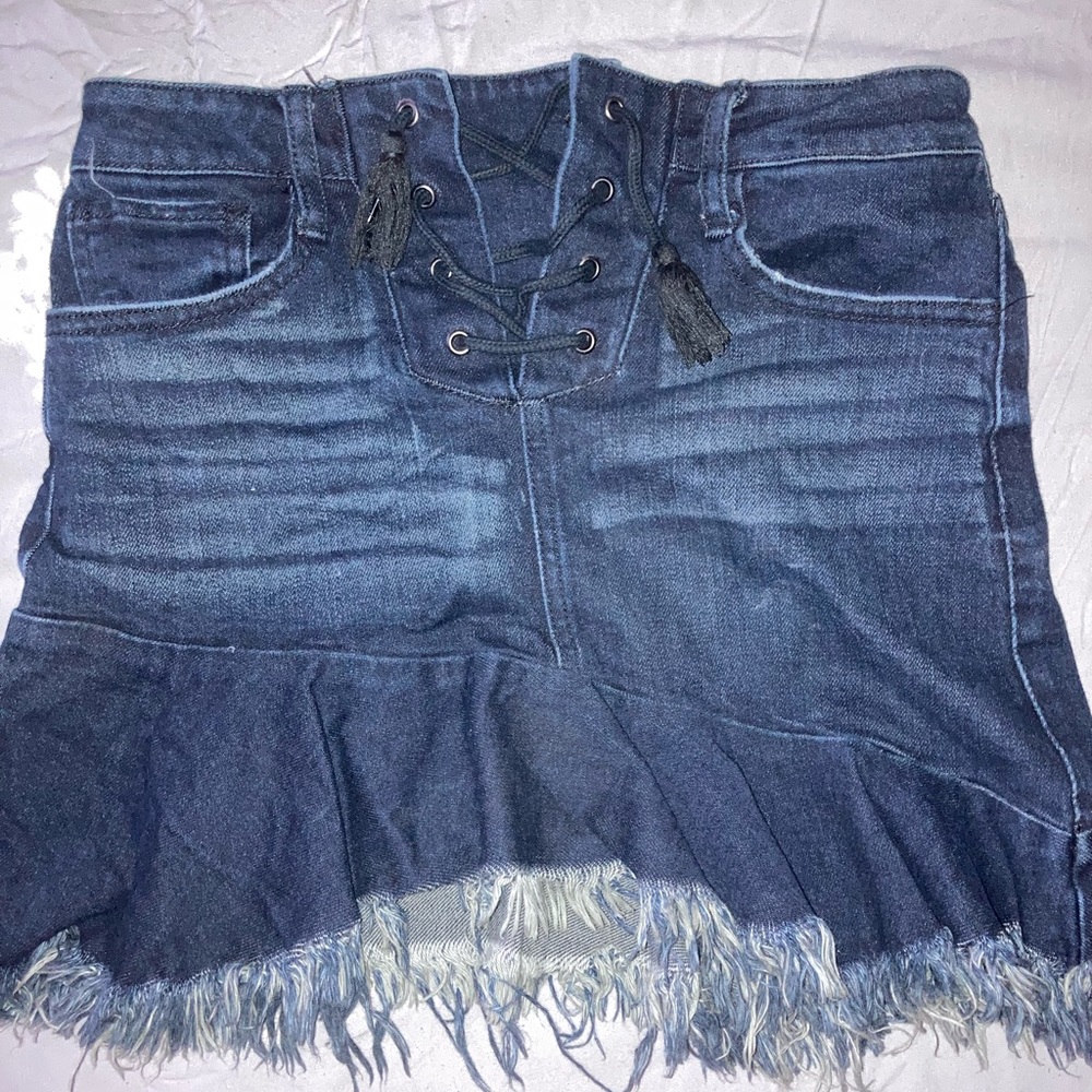Denim skirt